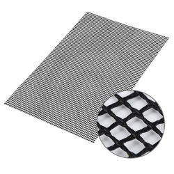 Covoras antiaderent din teflon pentru gatitul pe gratar, reutilizabil, lavabil, 40 x 33 cm - Img 2
