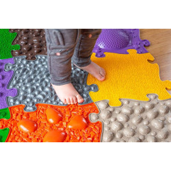 Covoras ortopedic senzorial puzzle Set Mediu A Muffik - Img 3