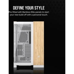 CR Case iCUE 6500X RGB Mid-Tower White/B - Img 6