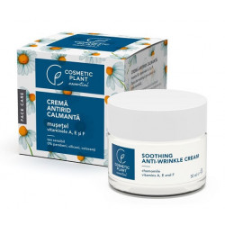 Crema antirid calmanta cu musetel si vit.a,e si f 50ml cosmetic plant