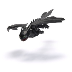 CUM SA ITI DRESEZI DRAGONUL FIGURINA DRAGON TOOTHLESS CU ARIPI MOBILE 20CM - Img 5