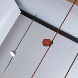 CUREA TEXTILA PENTRU CORP TRACKLIGHT 10M - ROSU - Img 9