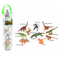 Cutie cu 10 minifigurine Dinozauri set 3