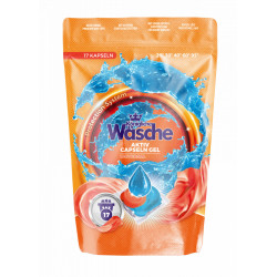 Detergent capsule DuoCaps 17 buc x 18 g doypack UNIVERSAL KONIGLISCHE WASCHE