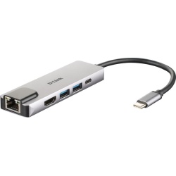 Dlink 5-in-1 usb-c hub dub-m520 - Img 4
