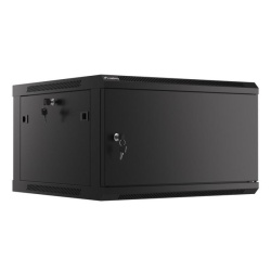 Dulap rack de perete 19", 6U negru