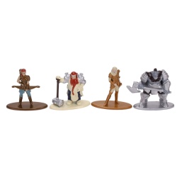 DUNGEONS DRAGONS SET 4 NANOFIGURINE 4CM - Img 3
