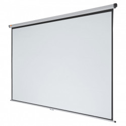 ECRAN proiectie NOBO, manual, format 16 : 10, fixare perete | tavan, 240 x 160 cm, "1902394W" - Img 2