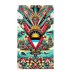 eSIM Antigua and Barbuda, 20GB, 30 Days, Standard