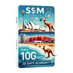 eSIM Australia 10GB 30Days Economy