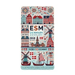 eSIM Denmark 50GB 30Days Standard