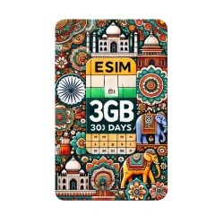 eSIM India 3GB 30Days Economy