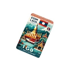 eSIM Laos 1GB 7Days Economy