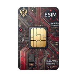 eSIM Montenegro, Unlimited Standard, 10 Days