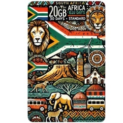 eSIM South Africa 20GB 30Days Standard