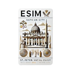 eSIM Vatican City, 50GB, 30 Days, Standard