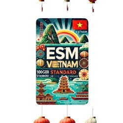 eSIM Vietnam 100GB 30Days Standard