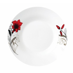 FARFURIE ADANCA PORT. 20CM, RED FLOWERS - Img 3
