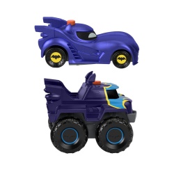 FISHER PRICE BATWHEELS SET 2 MASINUTE CU LUMINI SCARA 1:55 - Img 5