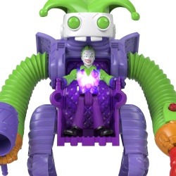 FISHER PRICE IMAGINEXT DC SUPER FRIENDS VEHICUL CU FIGURINA JOKER - Img 5
