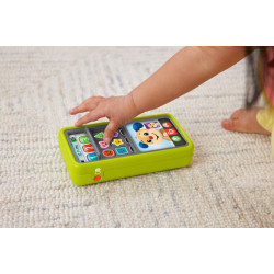 FISHER PRICE LAUGH&LEARN 2IN1 SMARTPHONE IN LIMBA ROMANA - Img 5