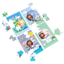 GABBYS DOLLHOUSE SET 4 PUZZLE DIN LEMN - Img 2