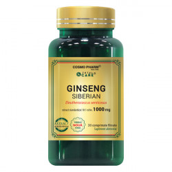 GINSENG SIBERIAN 1000MG 30CPR
