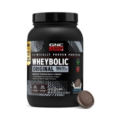 Gnc Amp New Wheybolic, Proteina Din Zer, Studiata Clinic, Cu Aroma De Biscuiti Cu Crema, 828,2 G