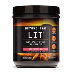 Gnc Beyond Raw Lit, Formula Pre-workout, Cu Aroma De Pepene, 402 G