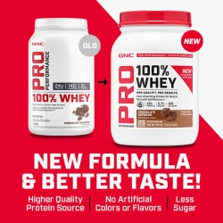 Gnc Pro Performance 100% Whey, Proteina Din Zer Cu Aroma De Banane, Testata Antidoping, 784g - Img 3