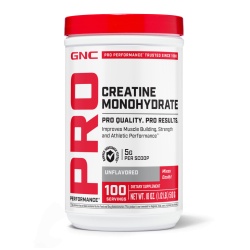 Gnc Pro Performance Creatine Monohydrate, Creatina Monohidrata Fara Aroma Pentru Sustinerea Musculaturii Si A Functiei Cognitive, 510 G