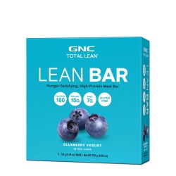 Gnc Total Lean Lean Bar, Baton Proteic, Cu Aroma De Iaurt Si Afine, 50g - Img 1