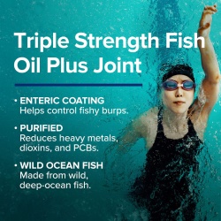 Gnc Triple Strength Fish Oil Plus Joint, Ulei De Peste Cu Suport Pentru Articulatii, 60 Cps - Img 6