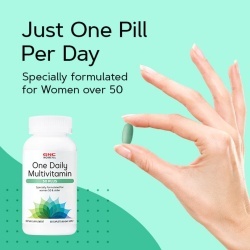 Gnc Women’s One Daily Multivitamin 50 Plus, Complex De Multivitamine Pentru Femei 50 Plus, 60 Tb - Img 4
