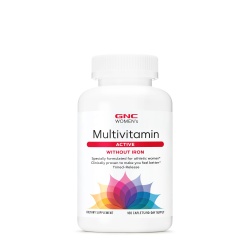 Gnc Women's Ultra Mega Active Without Iron, Complex De Multivitamine Pentru Femei Fara Fier, 180 Tb - Img 2