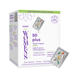 Gnc Women's Vitapak Program 50 Plus, Complex De Multivitamine Pentru Femei 50 Plus, 30 Pachete