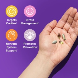Gnc Women's Vitapak Stress Relief , Program Pentru Reducerea Stresului, 30 Pachetele - Img 9