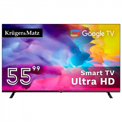 GOOGLE SMART TV 55 INCH 141CM ULTRAHD 4K KRUGER&MATZ - Img 2