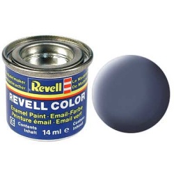 Gri mat RAL 7000, vopsea email 14 ml