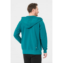 Hanorac coton casual barbati petrol-xl - Img 3