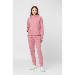 Hanorac coton raglan femei pink-l - Img 2