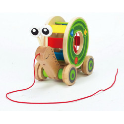 Hape jucarie de tragere -melc - Img 6