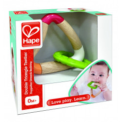 Hape jucarie dentitie triunghi dublu - Img 1