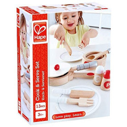 Hape set pentru gatit si servit