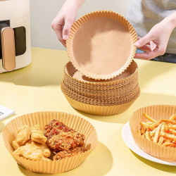 Hartie de copt pentru friteuza cu aer - rotunda - 23 cm - 50 buc/pachet - Img 6
