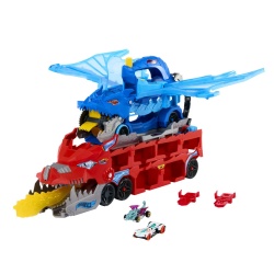 HOT WHEELS CITY TRANSPORTATOR SUPREM CU 2 DRAGONI - Img 3