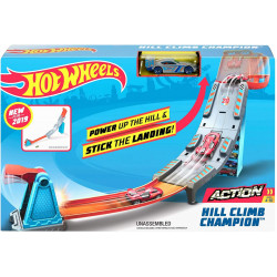 Hot wheels lansator cu masinuta power up the hill
