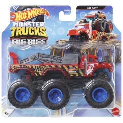 HOT WHEELS MONSTER TRUCK BIG RIGS MASINUTA METALICA CU 6 ROTI THE 909 SCARA 1:64