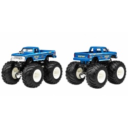 HOT WHEELS MONSTER TRUCK SET 2 MASINI BIGFOOT SI BIGFOOT BITE SCARA 1 LA 64 - Img 3