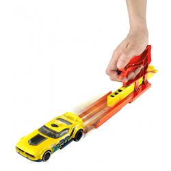 HOT WHEELS SET LANSATOR PORTABIL ROSU SI MASINUTA - Img 3